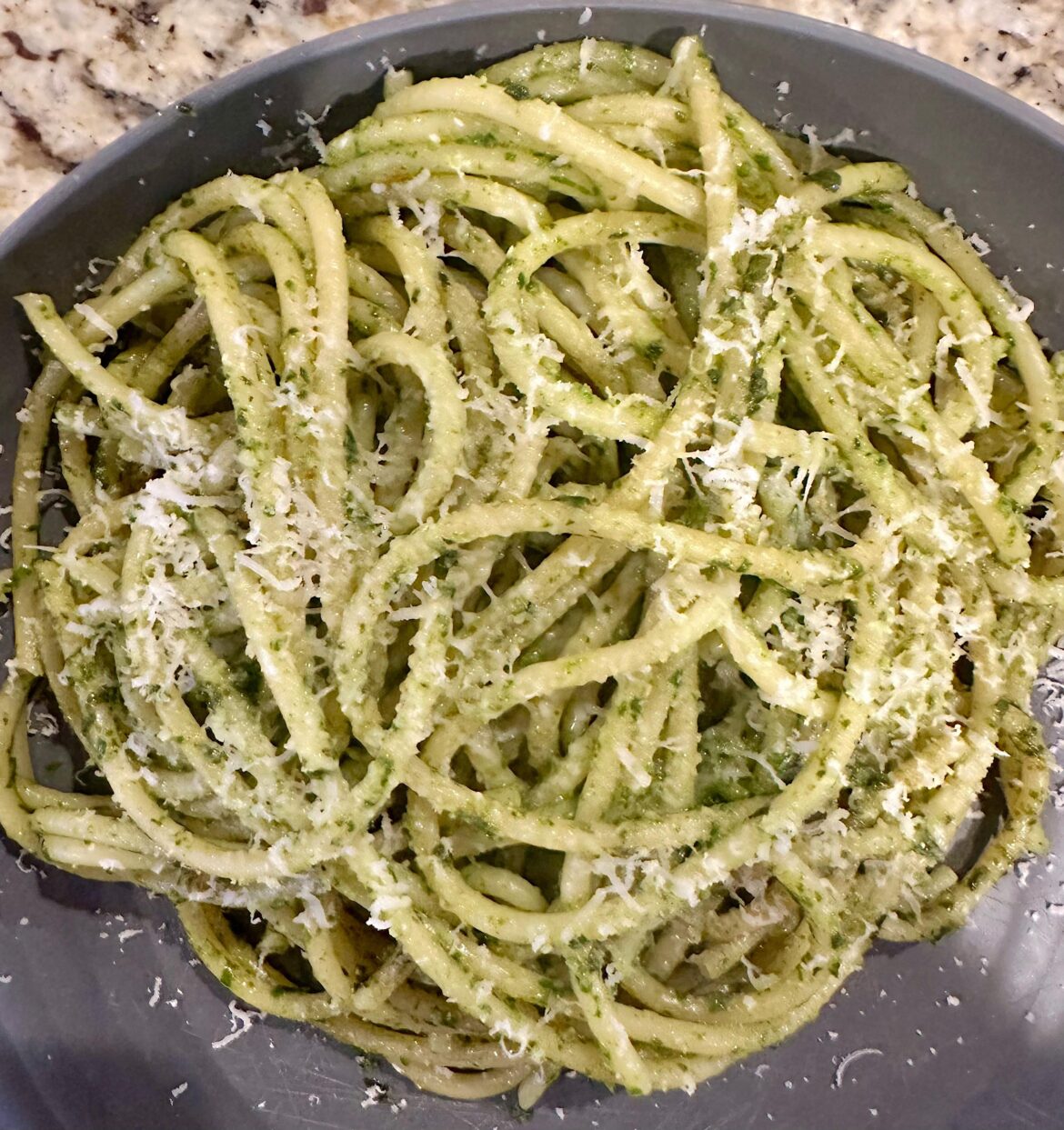 First time making basil pesto