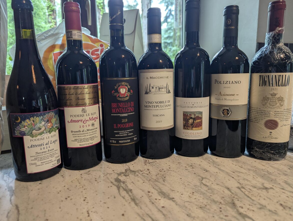 A result of my trip around Tuscany