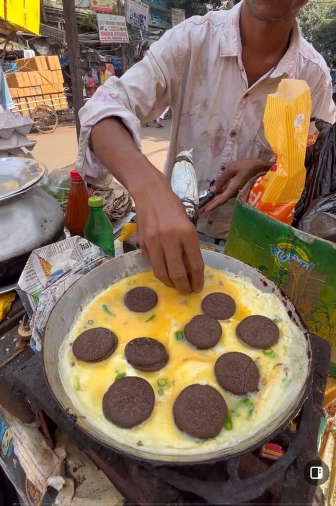 Egg + Oreo + Ketchup