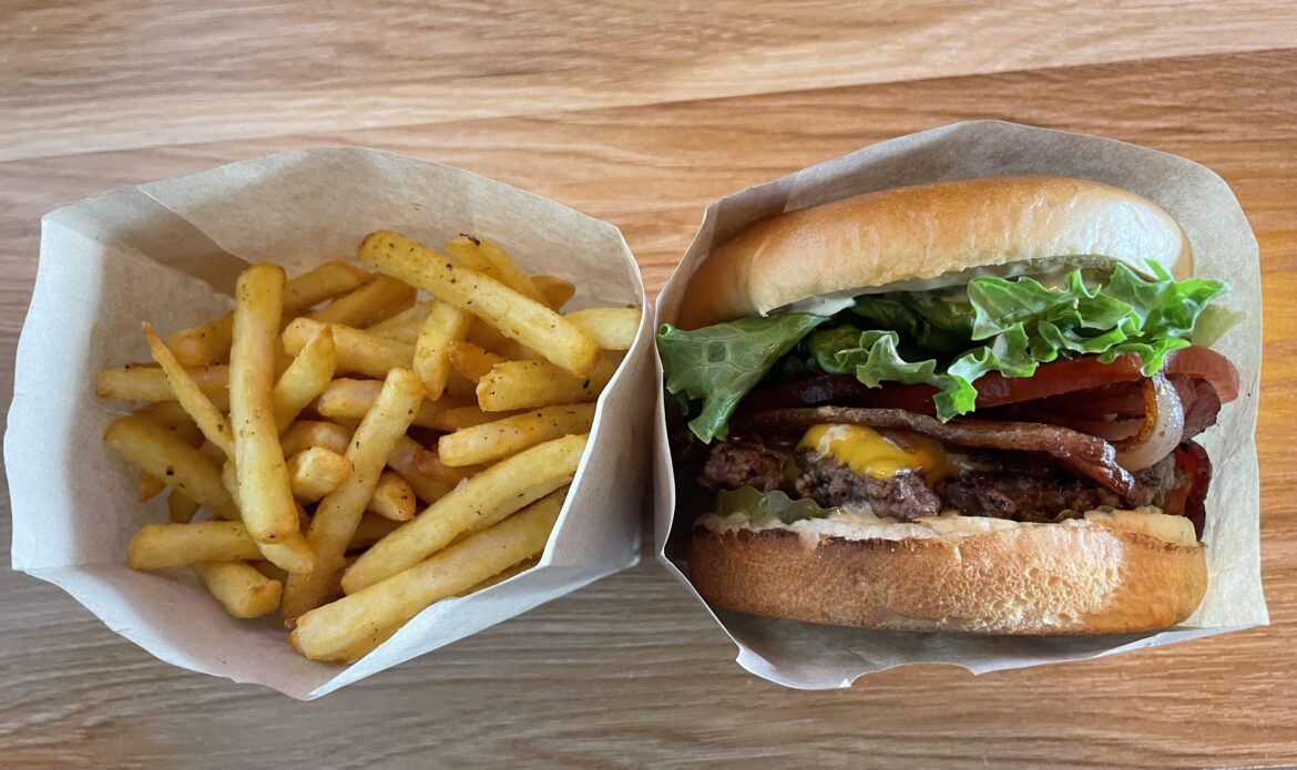 Lunch break from work