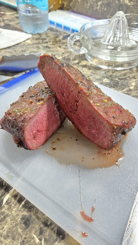 First Tri Tip on my 3 week old Trager Pro 575