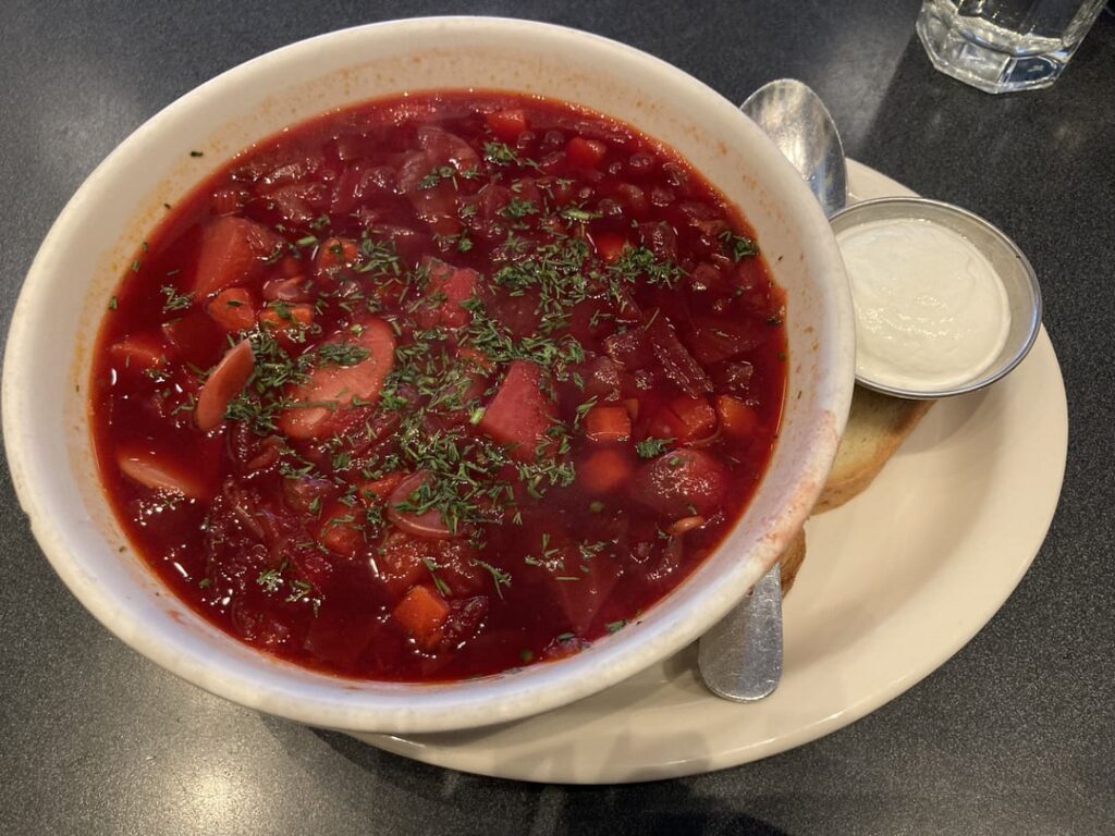 Recent eats: Veselka, Tasty Dumpling, Daily Provisions, Taqueria by El Prieto, Marinara, Indika House, Manhattan Criminal Courthouse