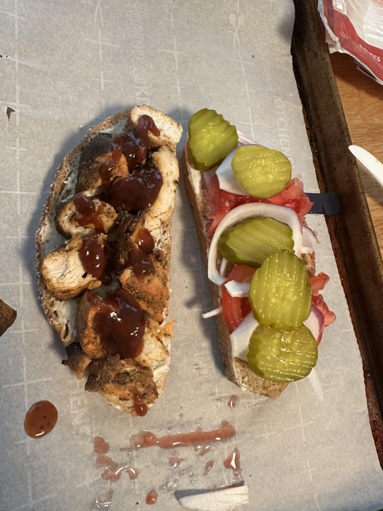 Today’s Scooby-Doo ass sandwich to hopefully help my hangover