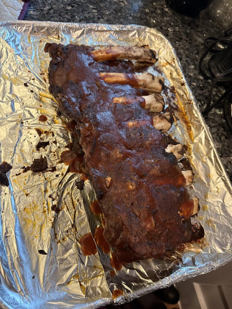 My first time making ribs after never having them my whole life. My first time making ribs after never having them my whole life.