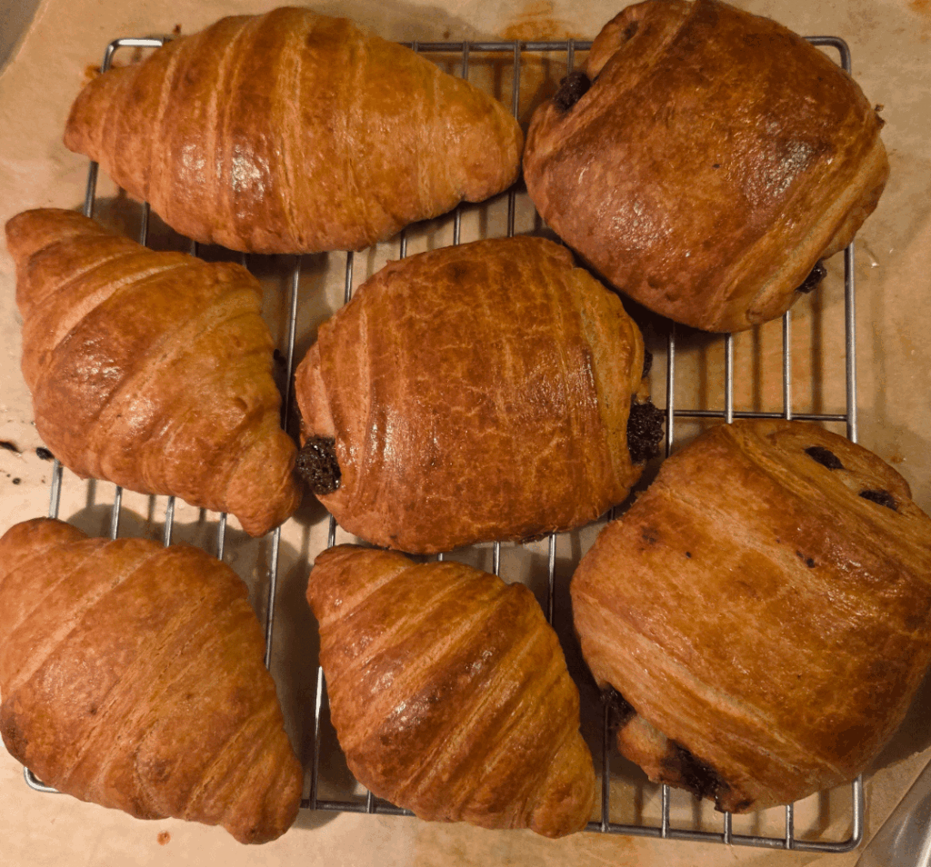 (I made) Sourdough Criossants (I made) Sourdough Criossants