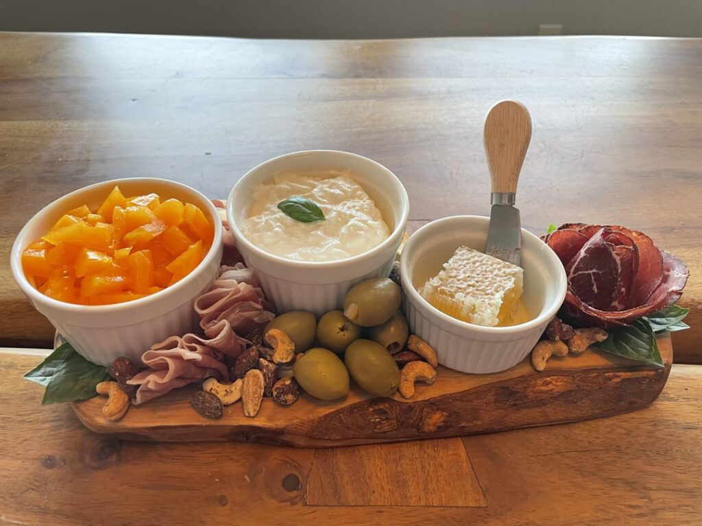 Stracciatella Bruschetta Board Stracciatella Bruschetta Board