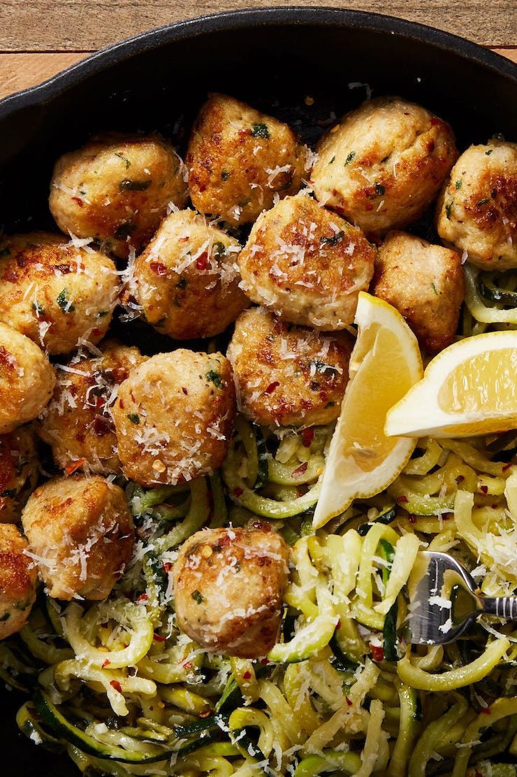 garlic butter meatballs