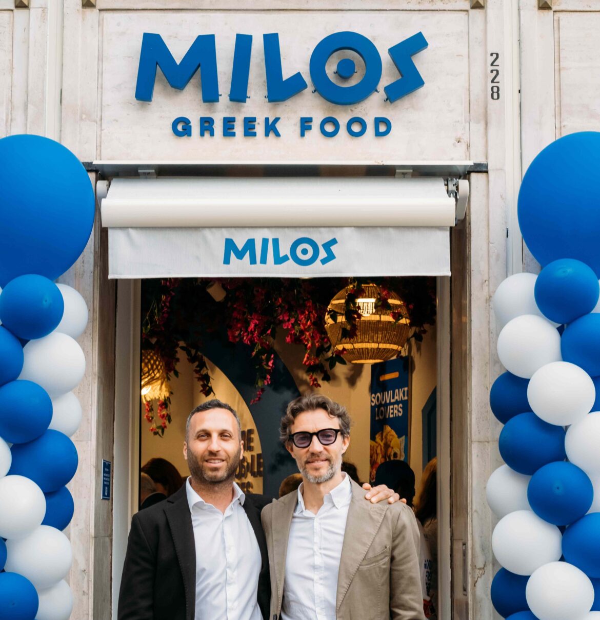 Milos Greek Food repeats in Rome