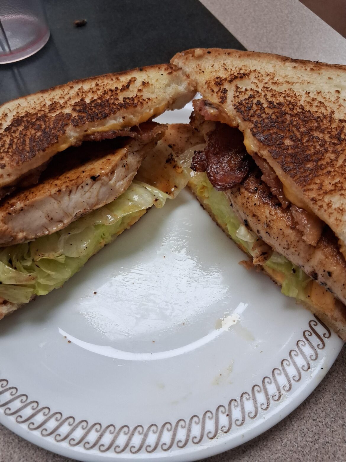 I had heartburn so I decided to eat the greasiest chicken sandwich ever at 3 am.