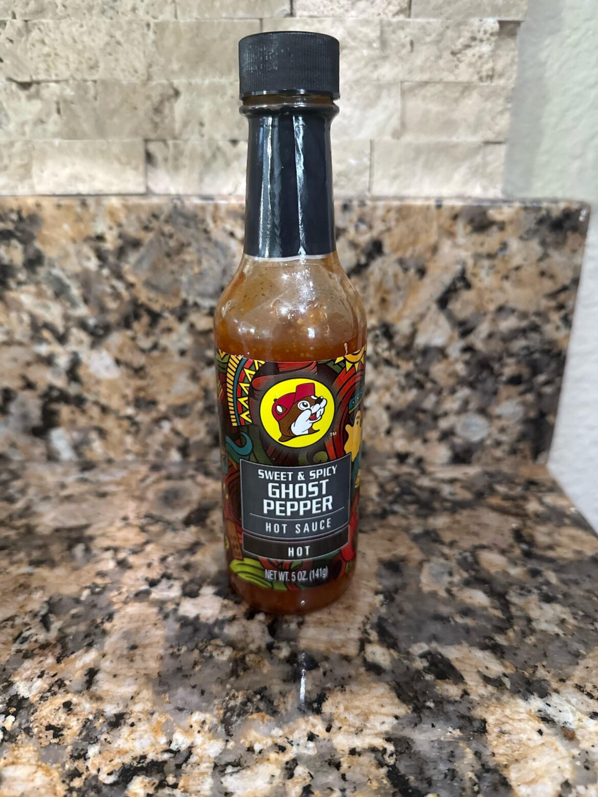 Sweet & Spicy Ghost Pepper Hot Sauce from Buc-ee’s