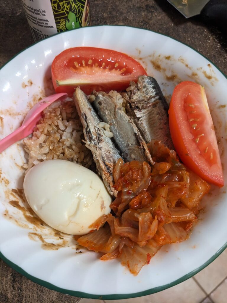 Today's lunch. Good as always