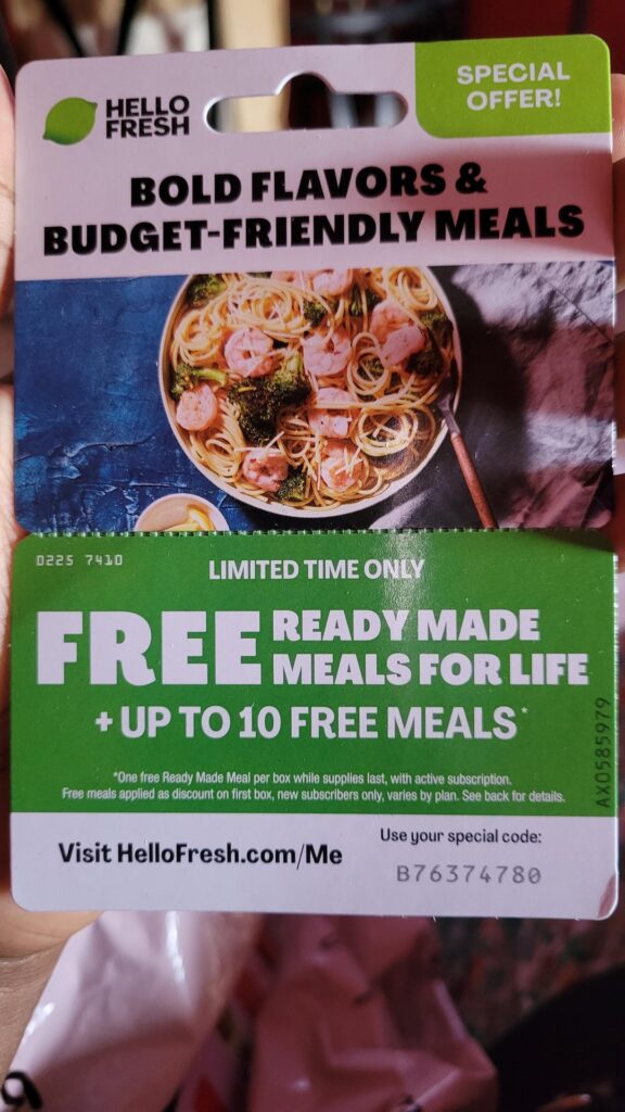 Hello Fresh Coupon