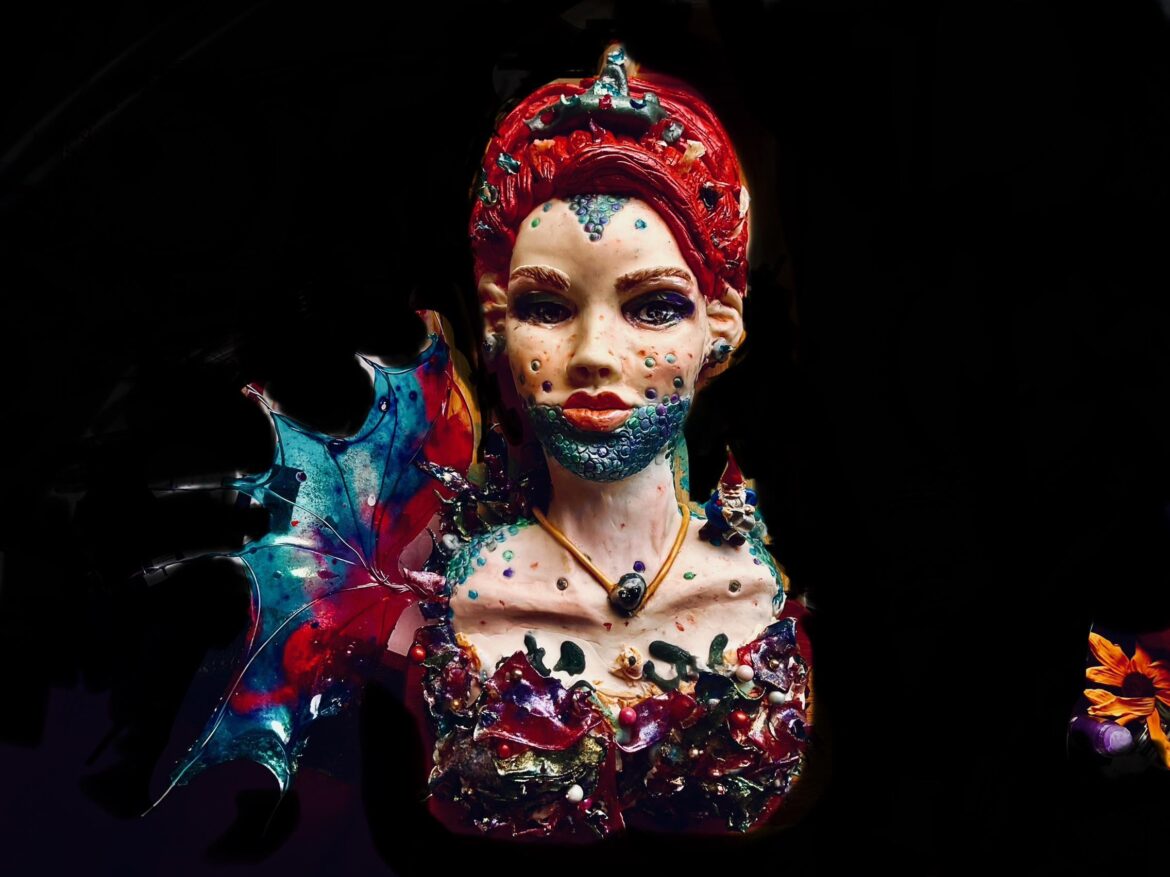 My first bust cake from last summer!  What do you think?