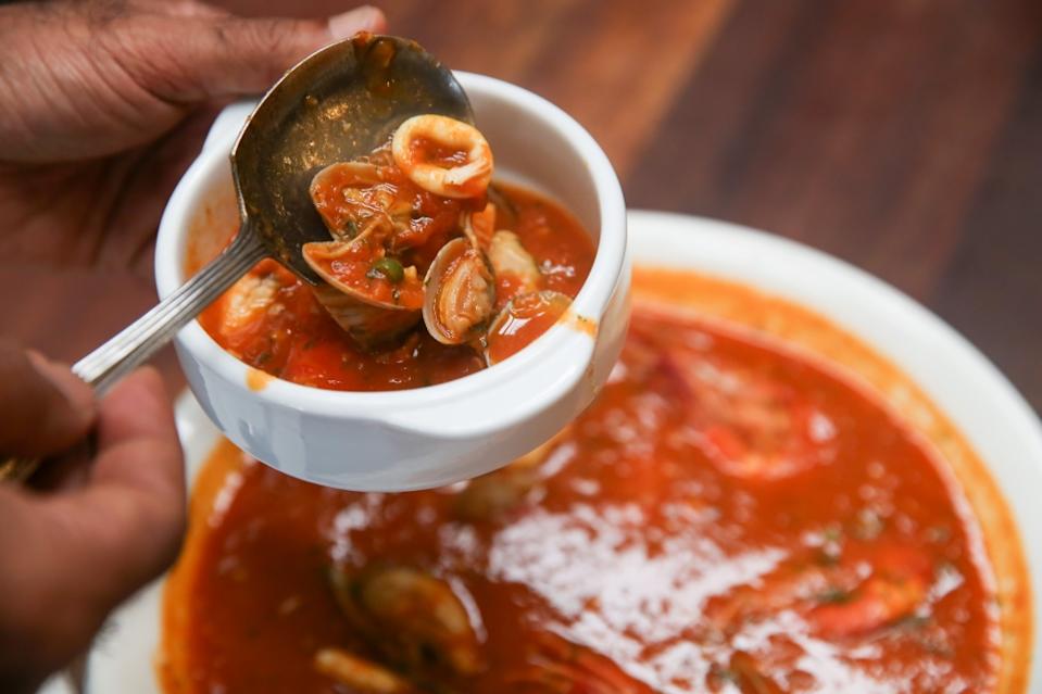 Zuppa Di Pesce has been a mainstay of the menu from almost 30 years ago, as introduced by their first Italian chef Claudio Cucchiarelli. — Picture by Choo Choy May