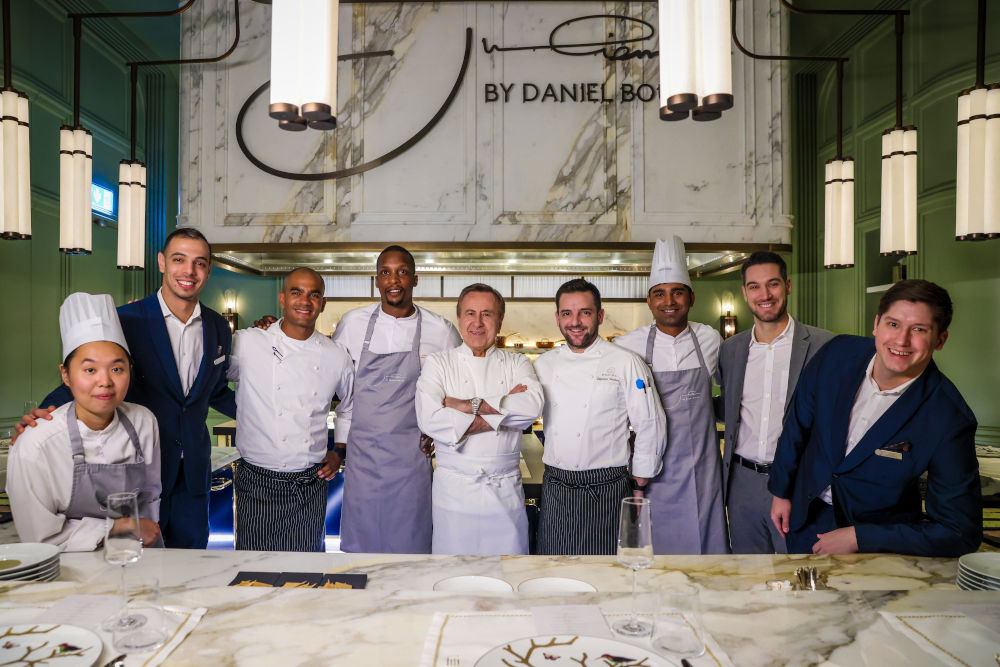 Café Boulud Riyadh kitchen team