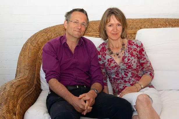 Michael Mosley with his wife Clare Bailey
Michael Mosley in Buckinghamshire, UK 