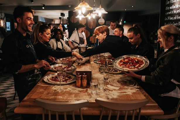 Gusto Italian is located in Liverpool's Royal Albert Dock