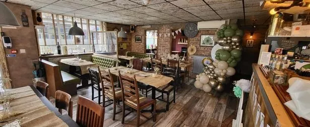 The bar area of Camille's successful business