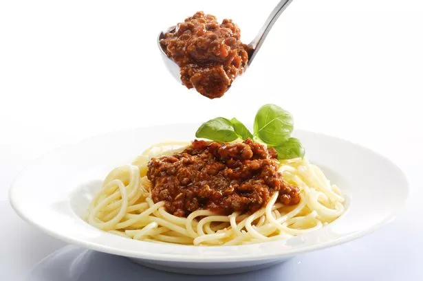 Spaghetti bolognese [stock image]