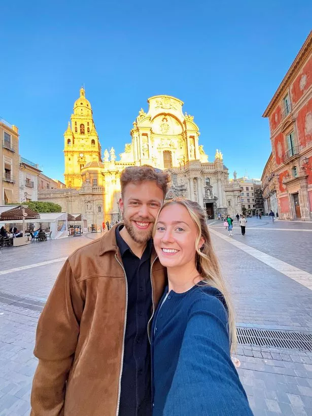 After travelling with her husband Edward, Jade said she fell in love with the Spanish city Murcia