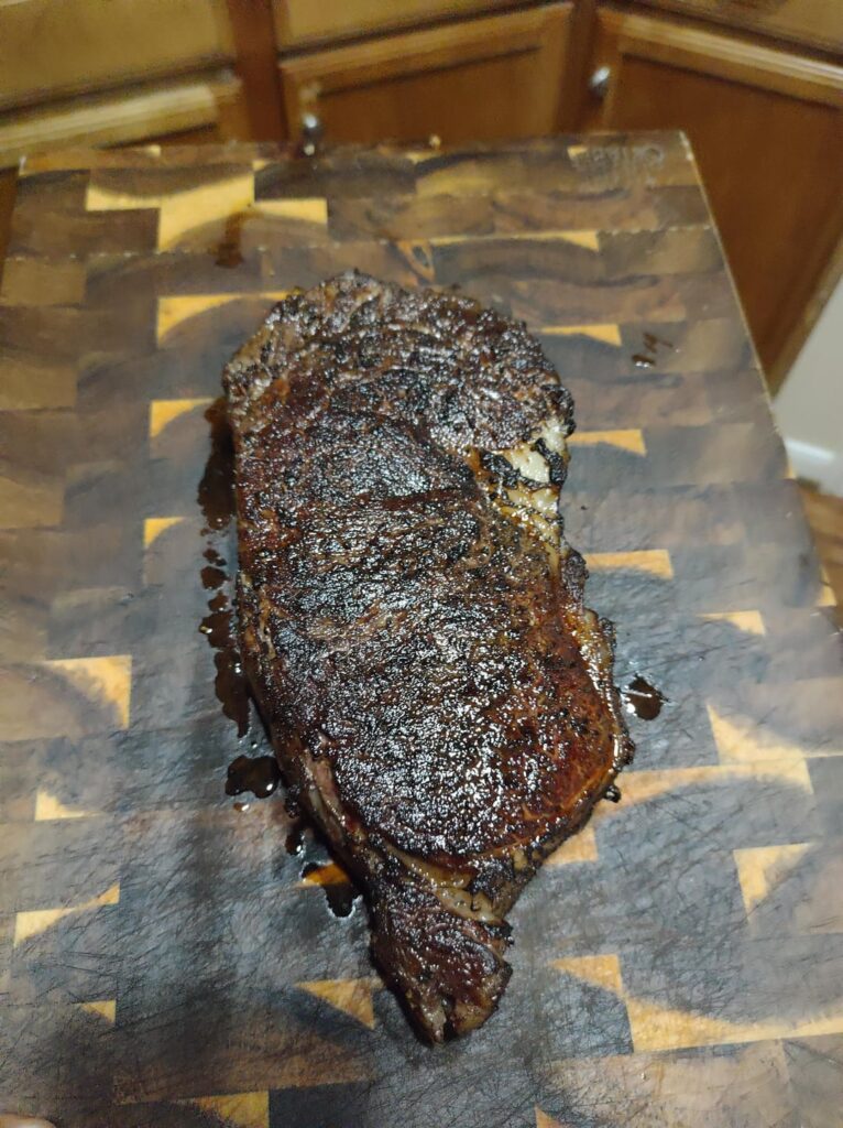 35 day dry aged ribeye