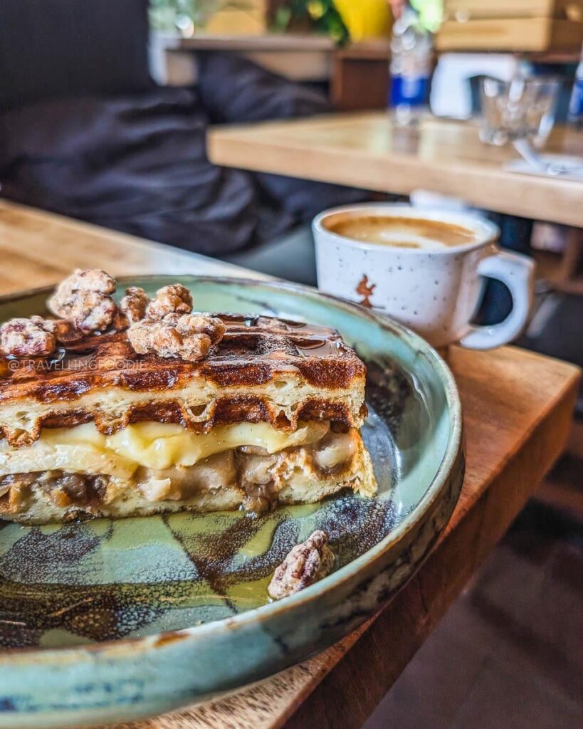 Grilled Cheese Waffle Sandwich