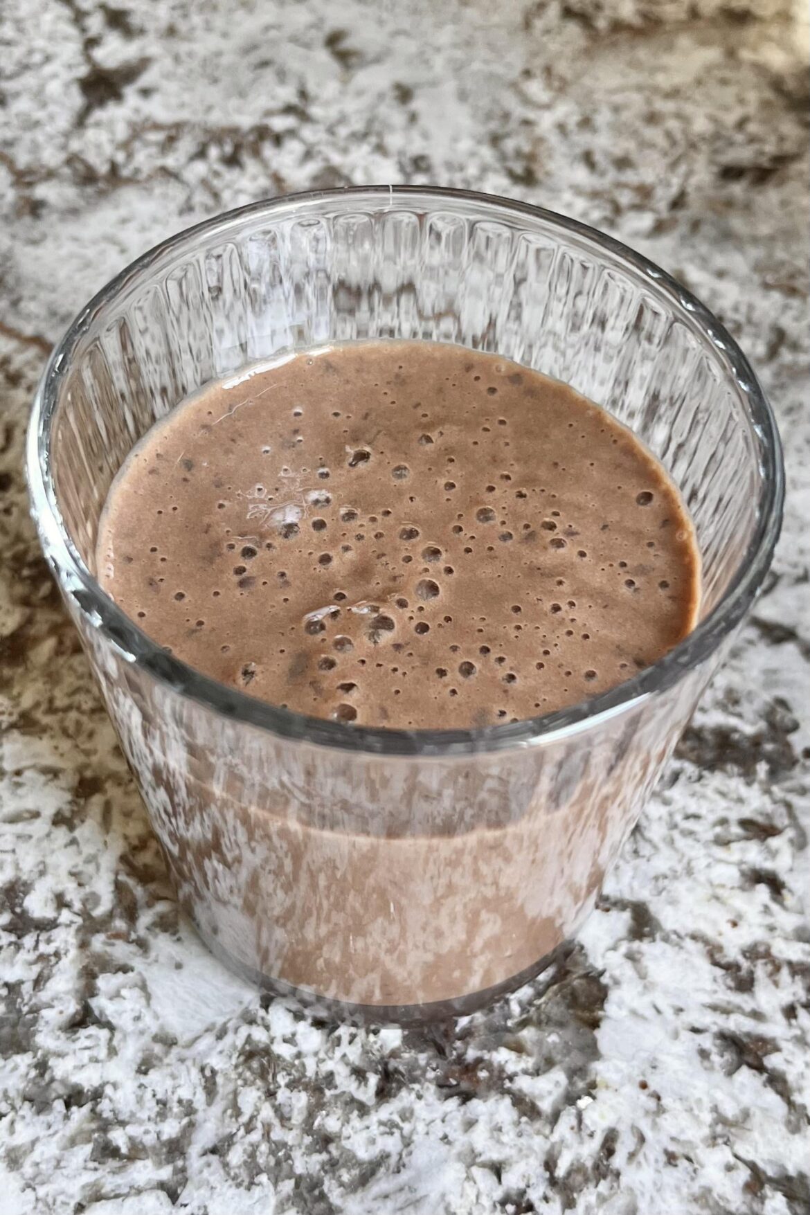 Chocolate black bean smoothie (can’t taste the beans)