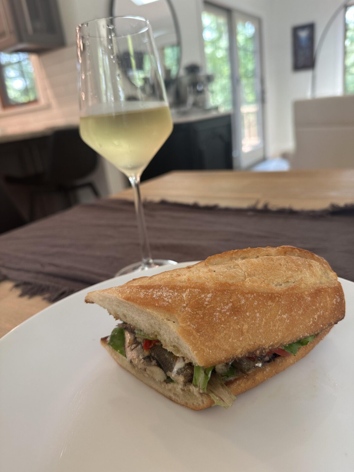 Summer Sardine Sandwich (feat. chilled Riesling)