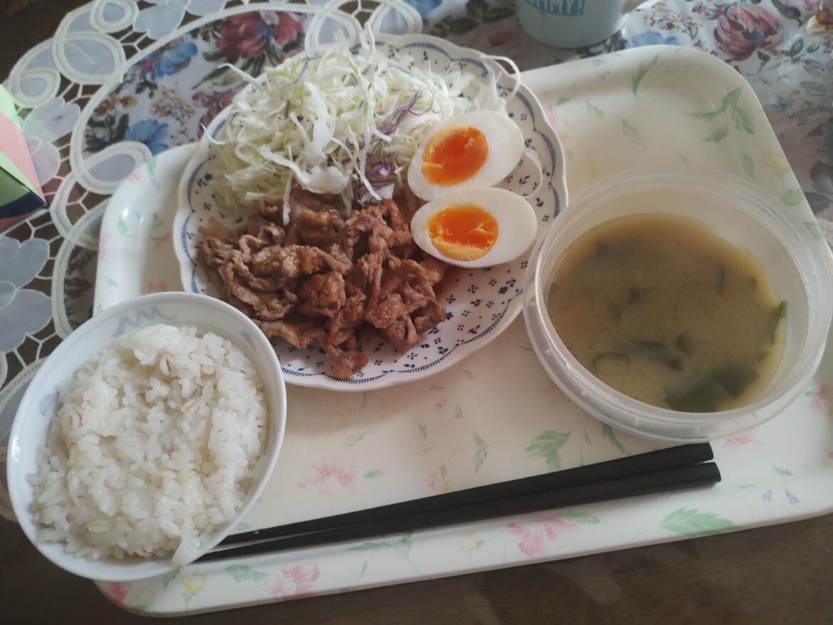 shogayaki (pork ginger)