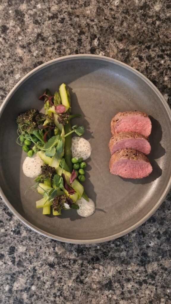 Roasted Lamb Loin