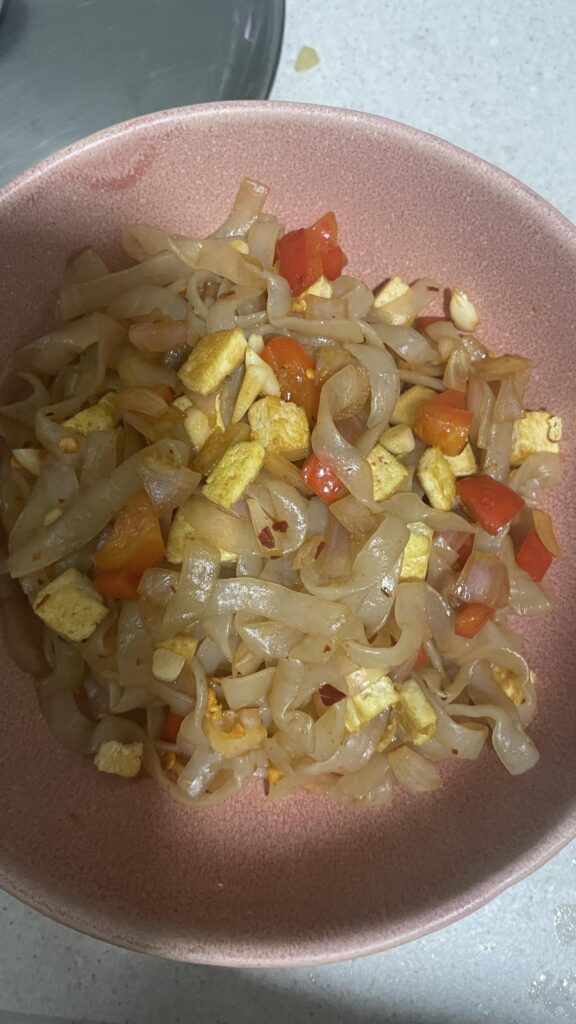 Tried shirataki noodles for the first time!