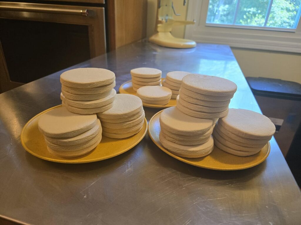 Made 50+ cookies for a test!