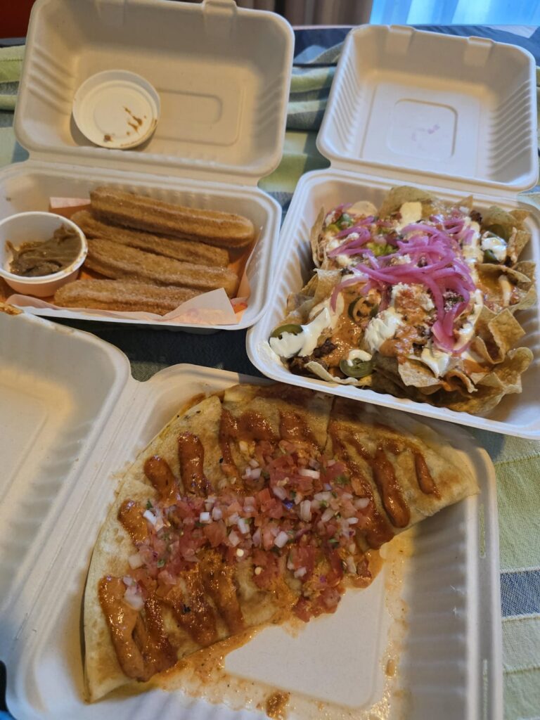 How many calories, like 3k?