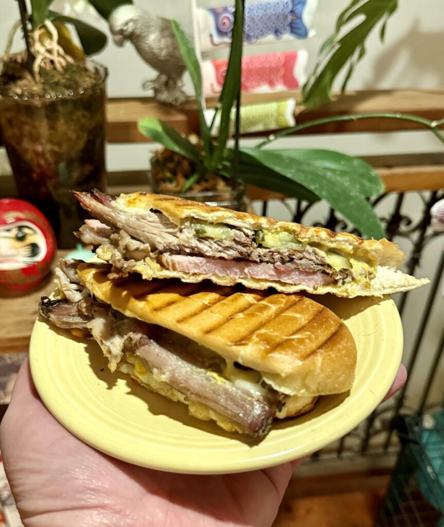 smoked mojo pork cubans