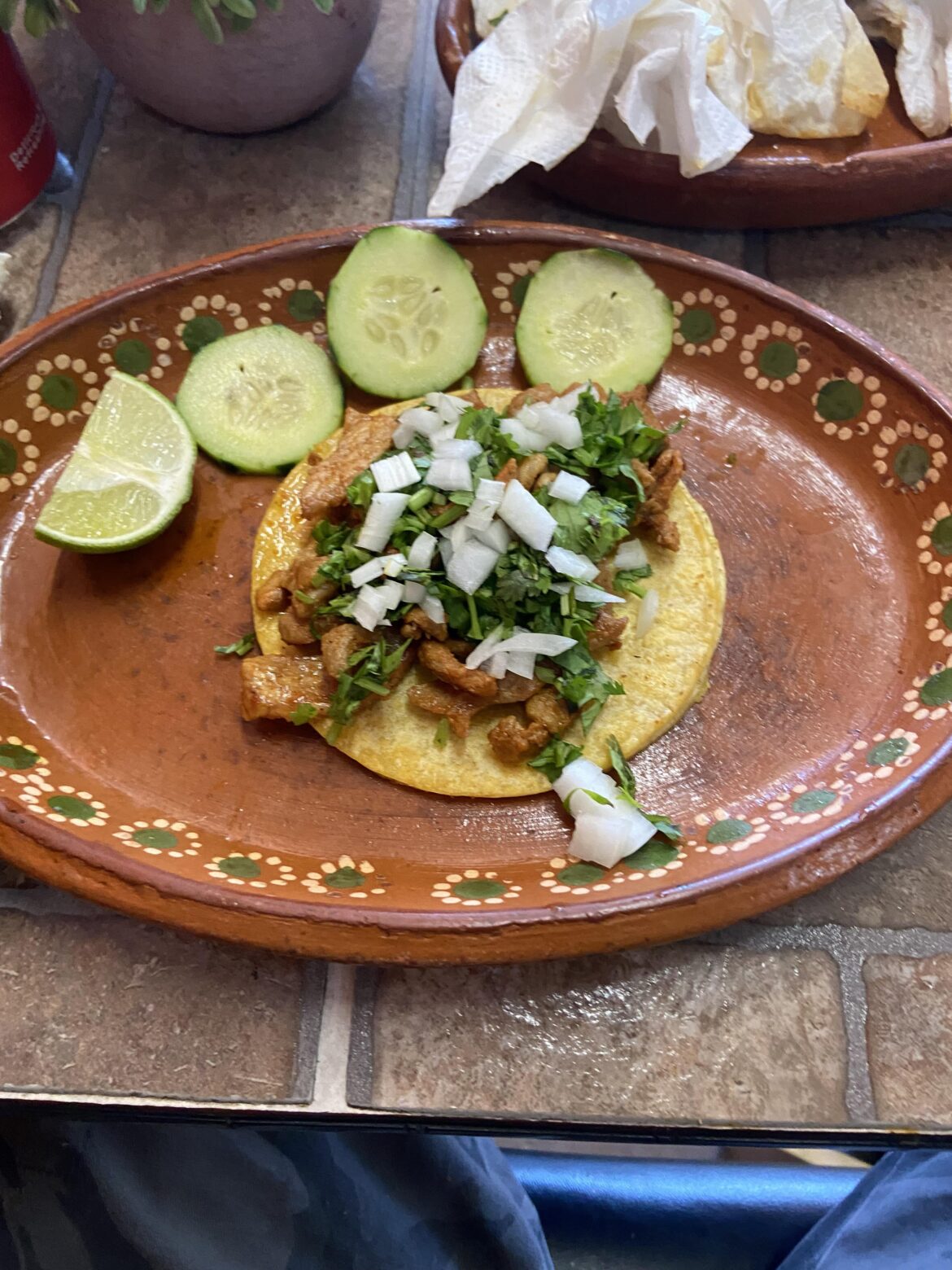 Al pastor taco ( why the prices keep going up😭)