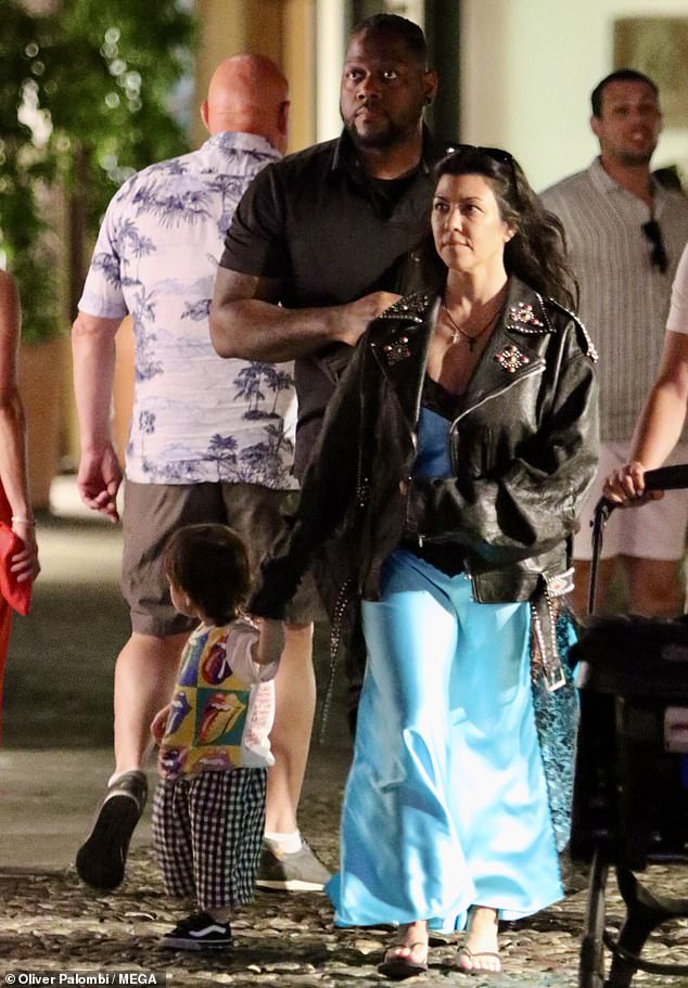 The trip appears to be in celebration of Penelope's 13th birthday. Aside from Penelope, Kourtney also shares sons Mason, 15, and Reign, 10, with ex Scott, though they were not pictured during the outing