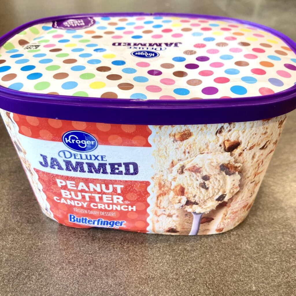 Try this! A peanut butter, Butterfinger blast ice cream