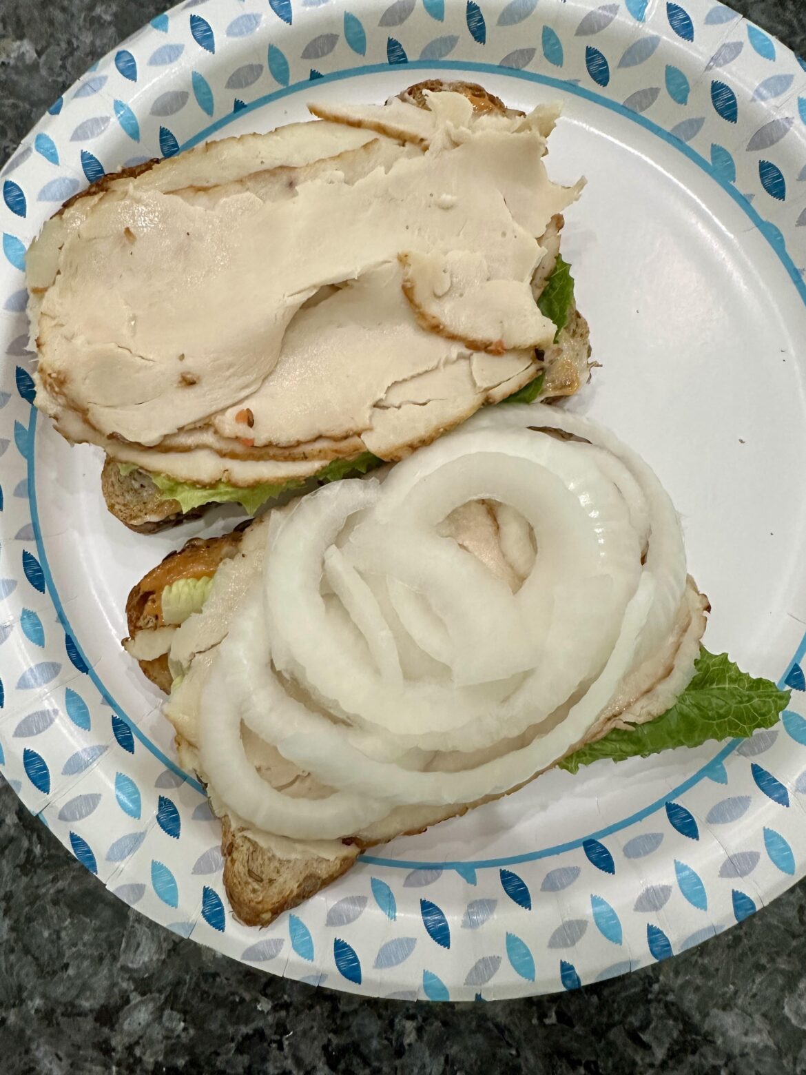 Husband asked if I wanted any sandwich with my onion 🥲