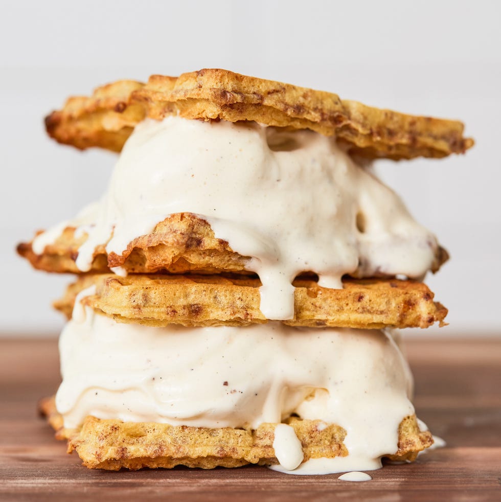 waffle ice cream sandwiches recipe