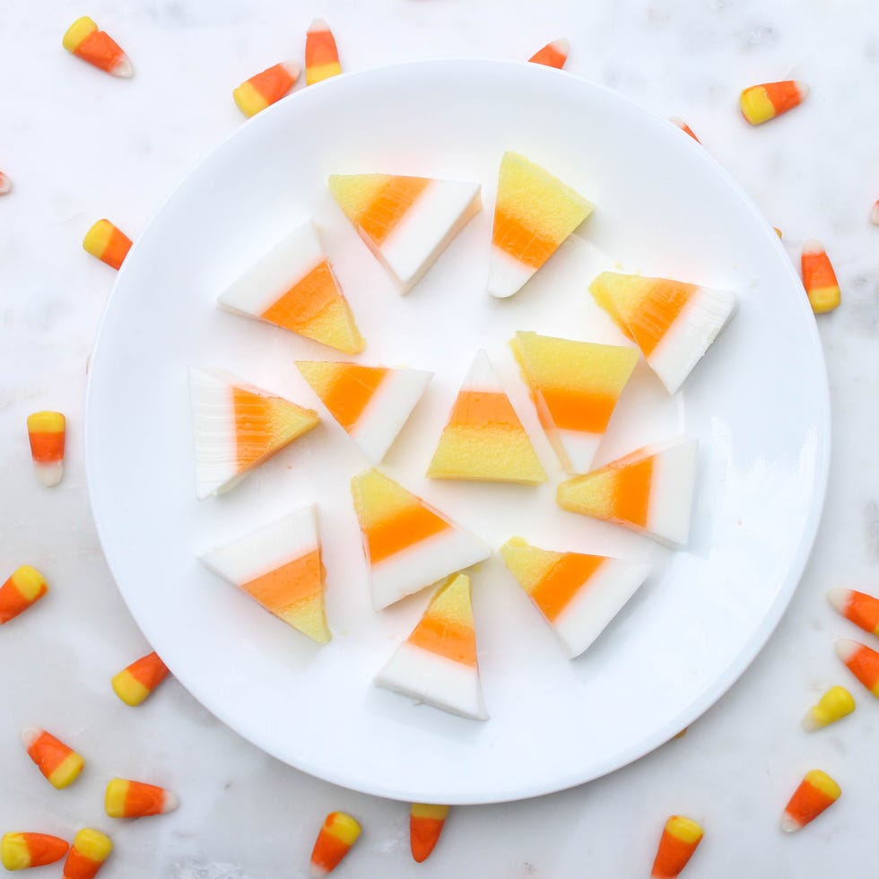 candy corn jello shots