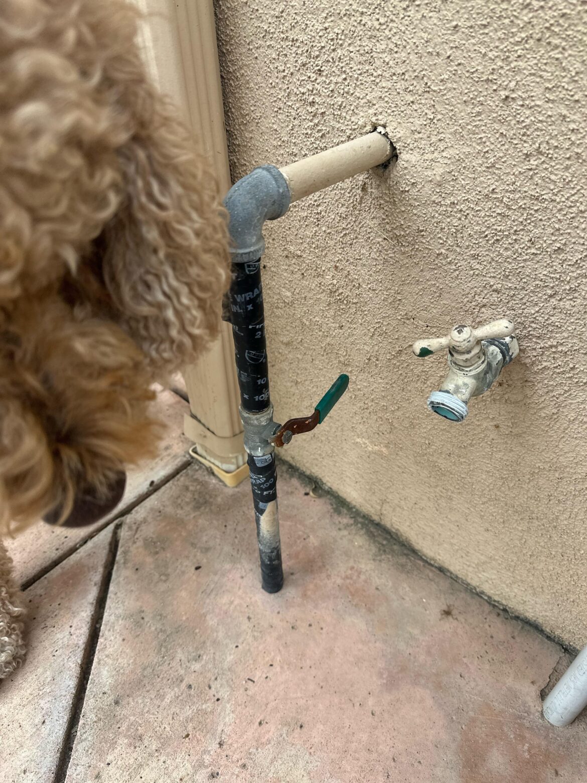 Does sideways mean gas is off?