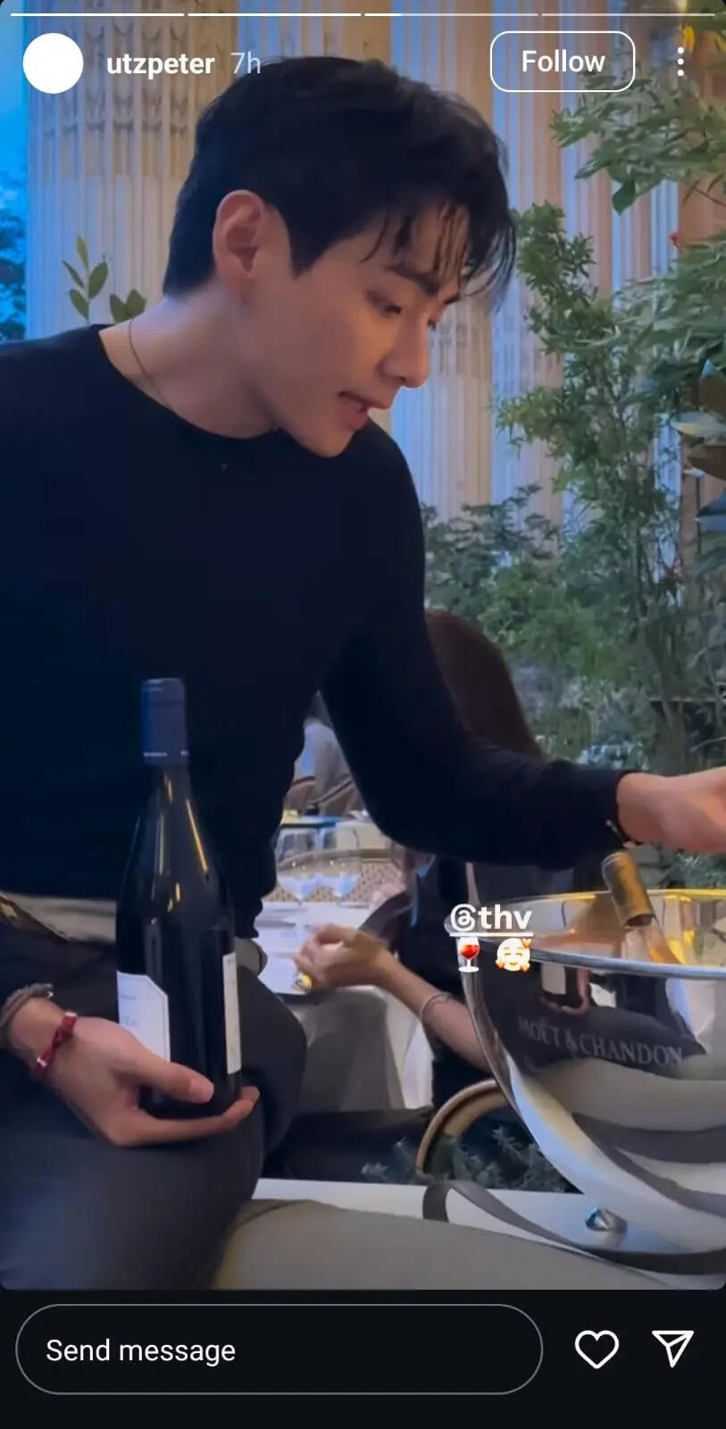 BTS V in Paris