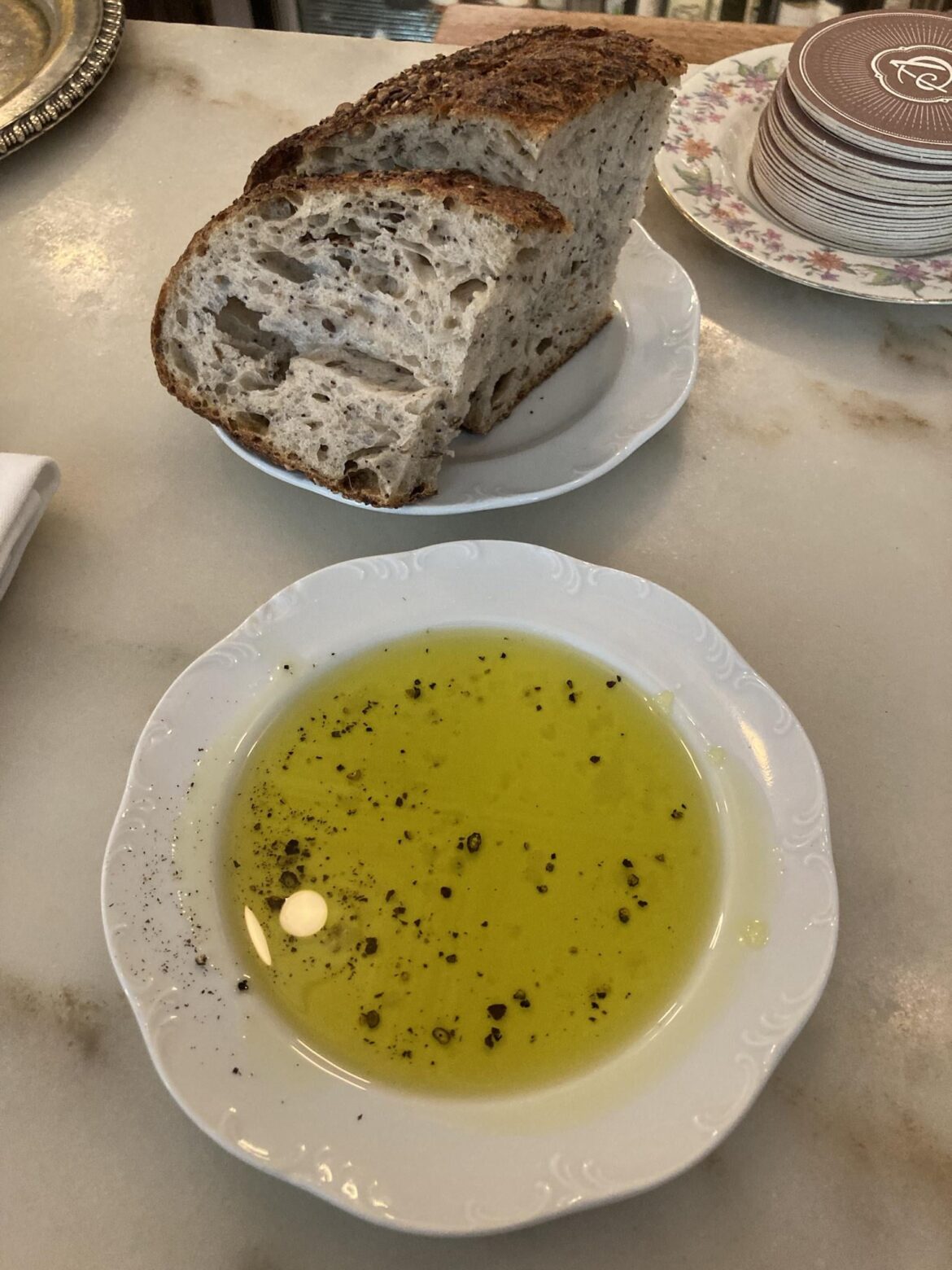 Who has your favorite bread and olive oil? Here's Via Carota's