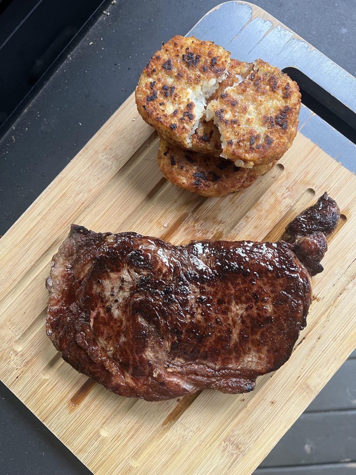 My steak looks like America minus Florida