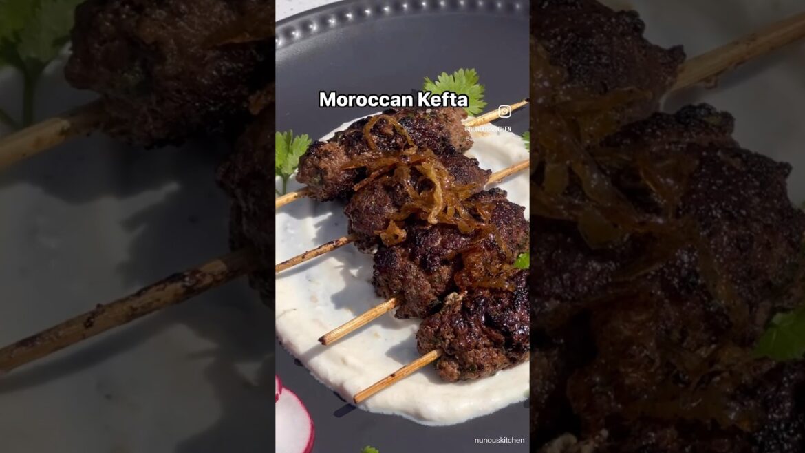 Moroccan Kefta recipe!