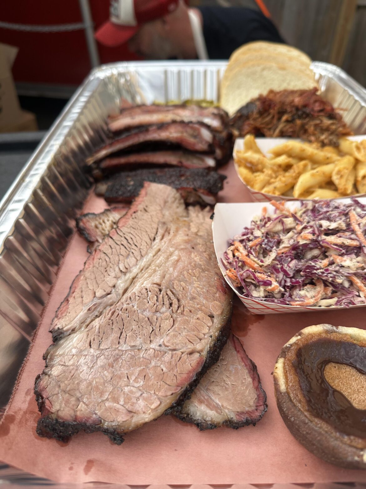 If you like barbecue, I’ve got a popup at Rainhard Brewing today. 12pm