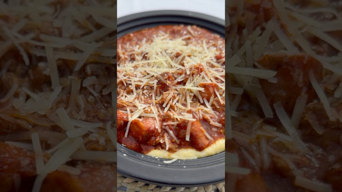 ✨POLENTA SUPER CREMOSA CON SALSA✨ #polenta #polentacremosa #polentaconsalsa ✨POLENTA SUPER CREMOSA CON SALSA✨ #polenta #polentacremosa #polentaconsalsa