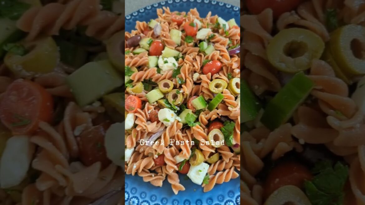 GREEK PASTA SALAD