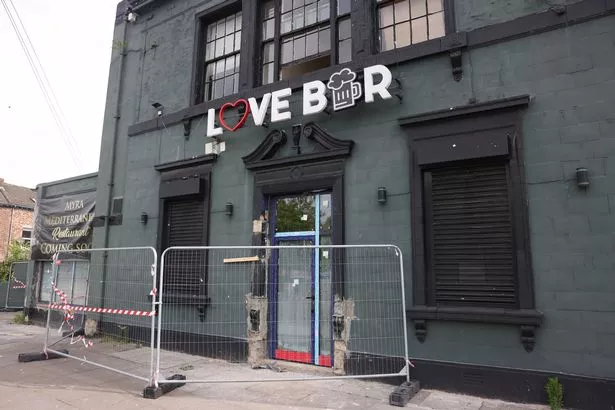 The former Love Bar on Smithdown Road which will soon open as Myra Mediterranean Restaurant