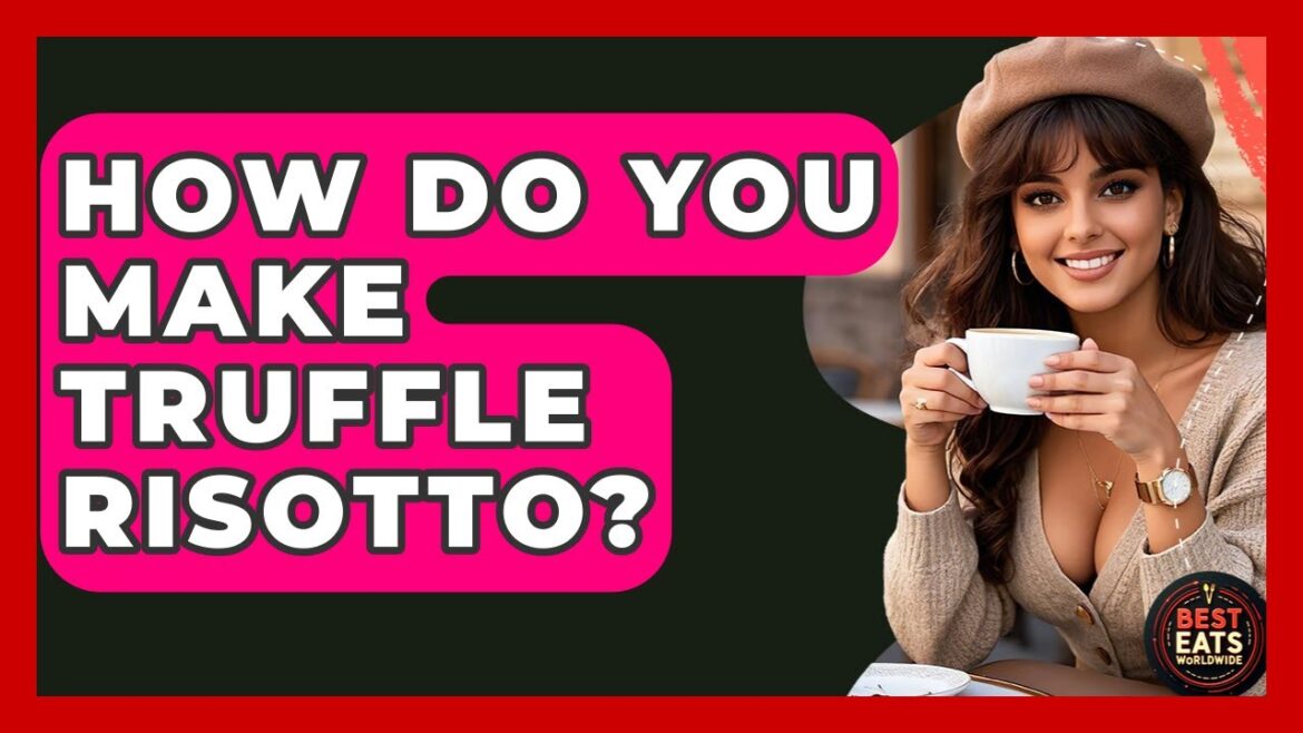 How Do You Make Truffle Risotto? - Best Eats Worldwide